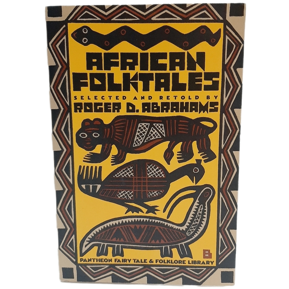 🍒 1983 African Folktales by Roger D. Abrahams Fairy Tale & Folklore Book
